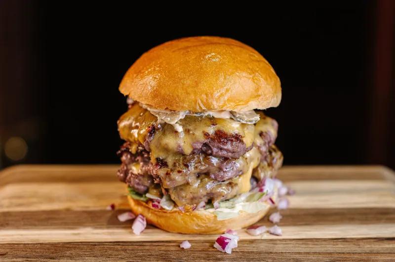 Smash burger gourmet